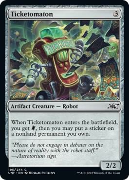 Ticketomaton, Unfinity 195