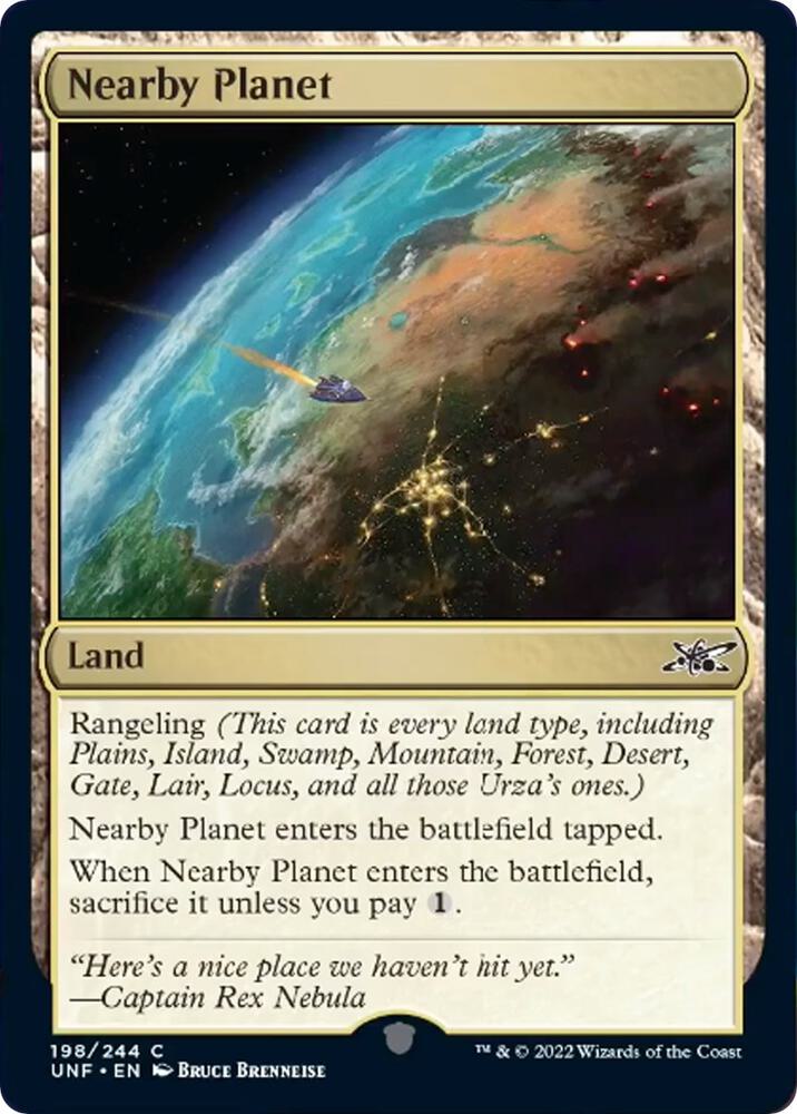 Nearby Planet, Unfinity 198