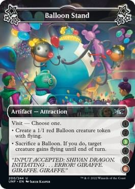Balloon Stand (3-6), Unfinity 200