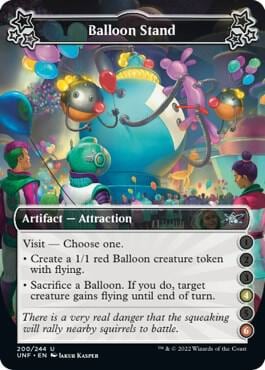 Balloon Stand (4-6), Unfinity 200