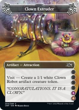Clown Extruder (5-6), Unfinity 204