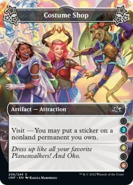 Costume Shop (2-4-6), Unfinity 206