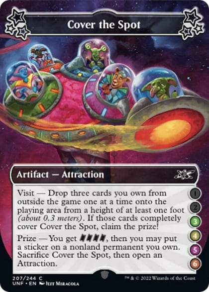 Cover the Spot (3-4-5-6), Unfinity 207