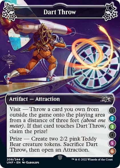 Dart Throw (2-3-5-6), Unfinity 208