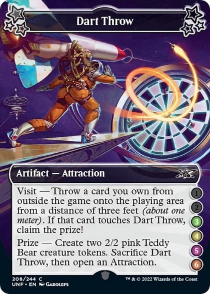 Dart Throw (3-4-5-6), Unfinity 208