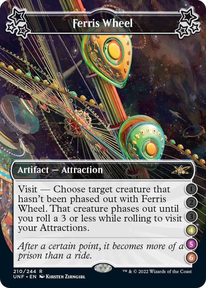 Ferris Wheel (4-5-6), Unfinity 210