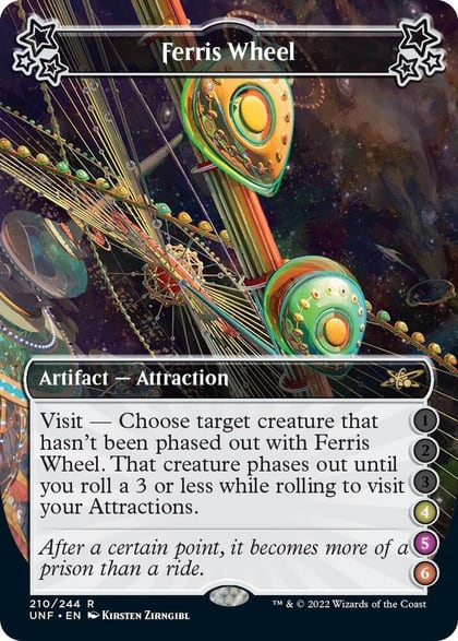 Ferris Wheel (4-5-6), Unfinity 210