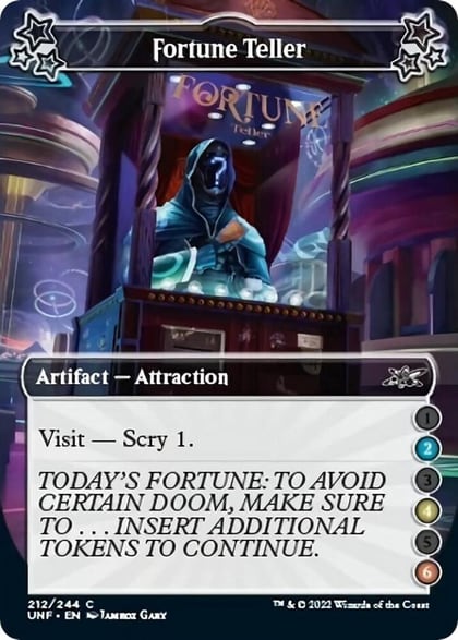 Fortune Teller (2-4-6), Unfinity 212