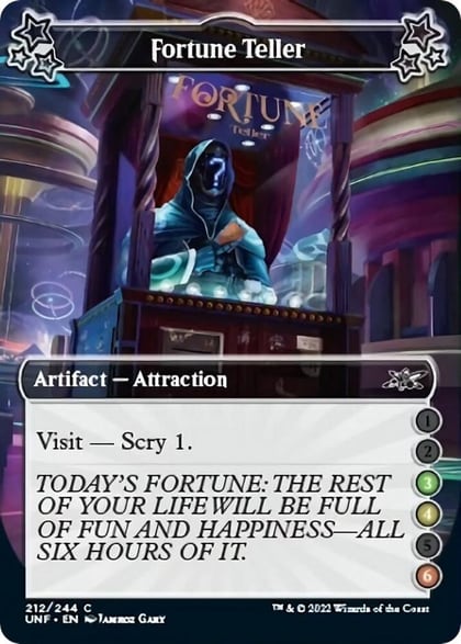 Fortune Teller (3-4-6), Unfinity 212