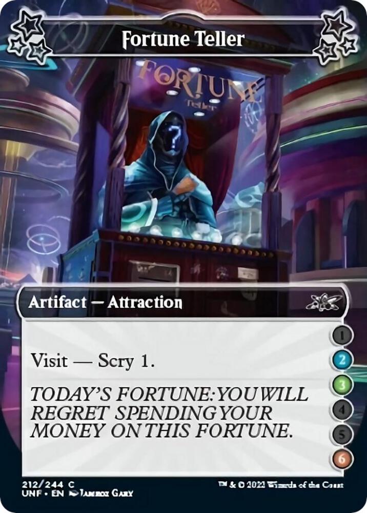 Fortune Teller (2-3-6), Unfinity 212