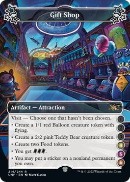 Gift Shop (4-5-6), Unfinity 214