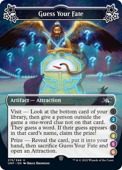 Guess Your Fate (2-4-5-6), Unfinity 215