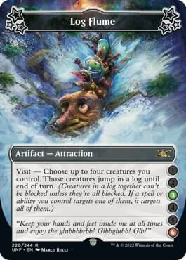 Log Flume (3-6), Unfinity 220