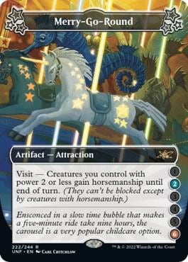 Merry-Go-Round (2-6), Unfinity 222
