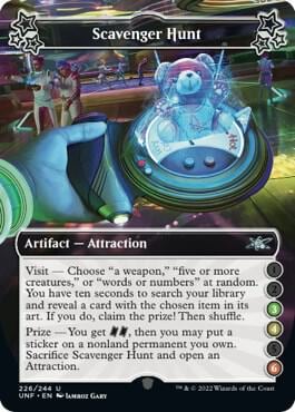 Scavenger Hunt (3-4-6), Unfinity 226