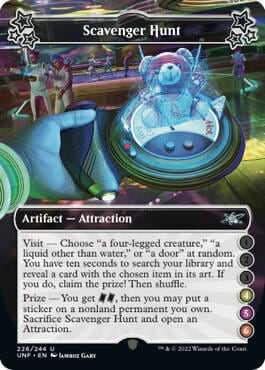 Scavenger Hunt (4-5-6), Unfinity 226