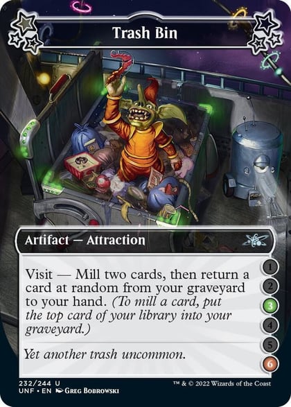 Trash Bin (3-6), Unfinity 232
