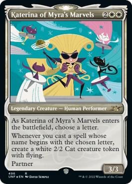 Katerina of Myra's Marvels (Showcase), Unfinity 245