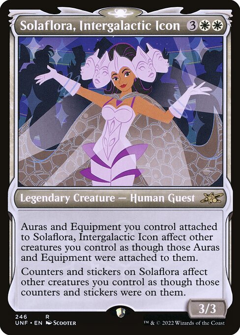 Solaflora, Intergalactic Icon (Showcase), Unfinity 246