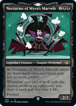 Nocturno of Myra's Marvels (Showcase), Unfinity 248
