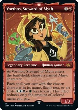 Vorthos, Steward of Myth (Showcase), Unfinity 251