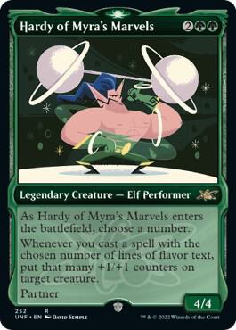 Hardy of Myra's Marvels (Showcase), Unfinity 252