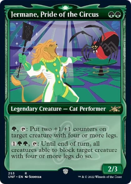 Jermane, Pride of the Circus (Showcase), Unfinity 253