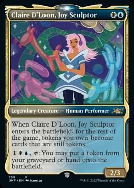 Claire D'Loon, Joy Sculptor (Showcase), Unfinity 258