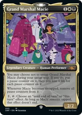 Grand Marshal Macie (Showcase), Unfinity 260