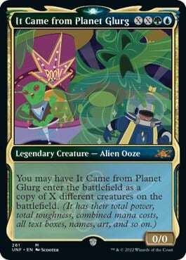 It Came from Planet Glurg (Showcase), Unfinity 261
