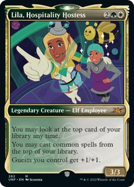 Lila, Hospitality Hostess (Showcase), Unfinity 262