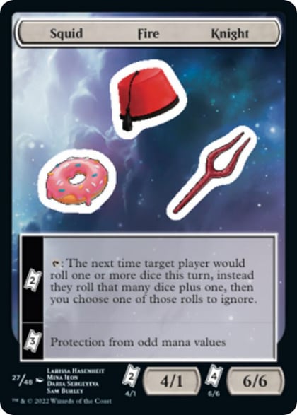 Squid Fire Knight, Unfinity 27
