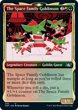 The Space Family Goblinson (Showcase), Unfinity 270