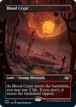 Blood Crypt (Borderless), Unfinity 279