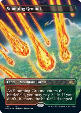 Stomping Ground (Borderless), Unfinity 280