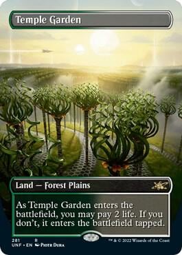 Temple Garden (Borderless), Unfinity 281