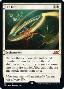 Far Out (Galaxy Foil), Unfinity 294