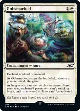 Gobsmacked (Galaxy Foil), Unfinity 297