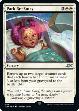 Park Re-Entry (Galaxy Foil), Unfinity 308