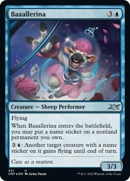 Baaallerina (Galaxy Foil), Unfinity 321