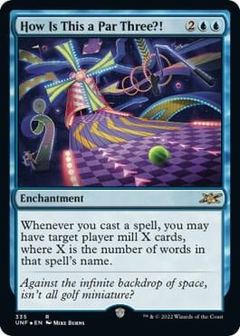 How Is This a Par Three?! (Galaxy Foil), Unfinity 335