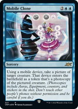 Mobile Clone (Galaxy Foil), Unfinity 337