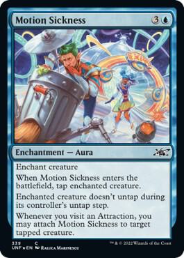 Motion Sickness (Galaxy Foil), Unfinity 339