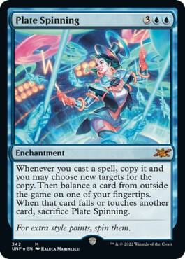 Plate Spinning (Galaxy Foil), Unfinity 342
