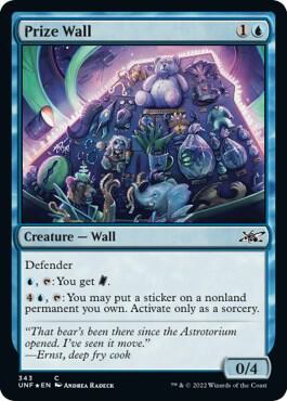 Prize Wall (Galaxy Foil), Unfinity 343