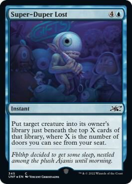 Super-Duper Lost (Galaxy Foil), Unfinity 345