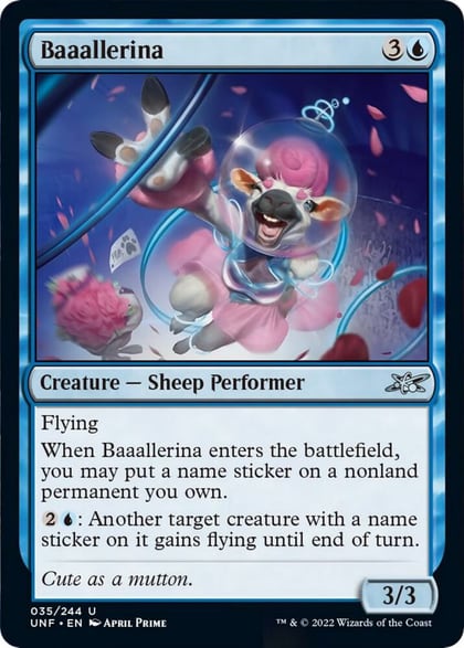 Baaallerina, Unfinity 35