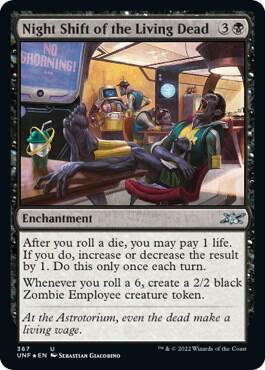 Night Shift of the Living Dead (Galaxy Foil), Unfinity 367