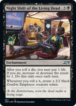 Night Shift of the Living Dead (Galaxy Foil), Unfinity 367