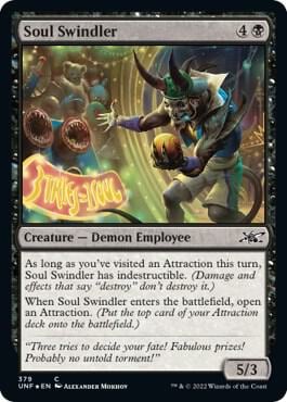 Soul Swindler (Galaxy Foil), Unfinity 379